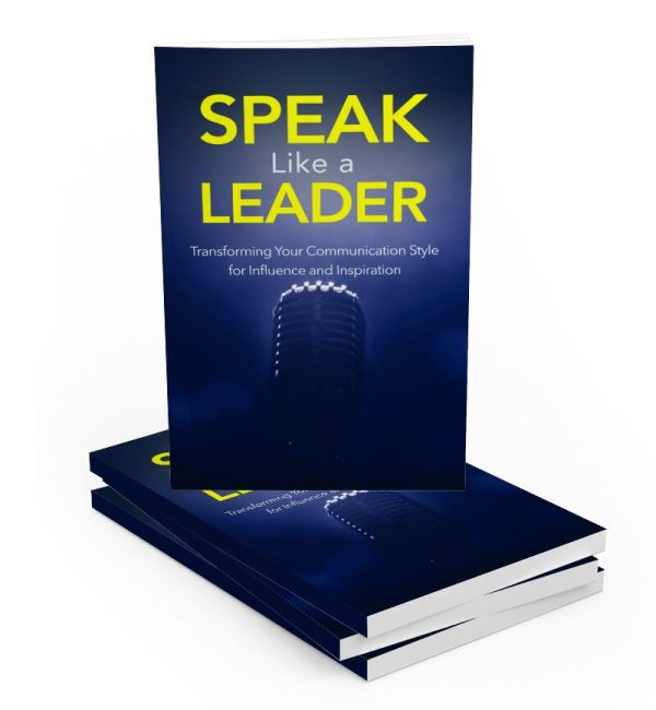 Speak Like a Leader - eBook